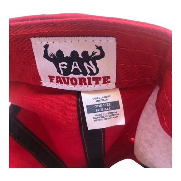 Fan Favorite NWT NCAA Ohio State University Buckeyes Red Adjustable Hat - Picture 12 of 14